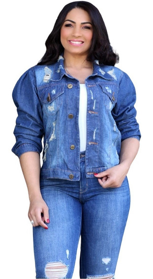 jaqueta jeans feminina barata