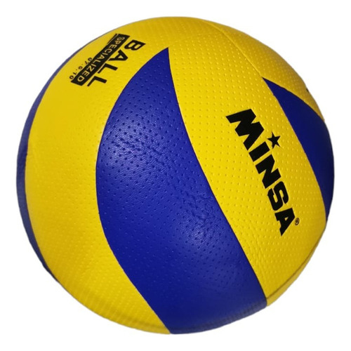 Balon Pelota Volleyball Voleibol Minsa Deporte Juego Color Amarillo