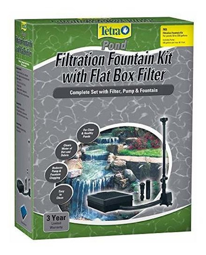 Tetrapond Filtración Fuente Kit, Incluye 3 Adjuntos Fountain