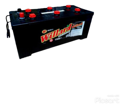 Bateria Willard Increible 4dt-1500 Chevrolet 9500 Gas