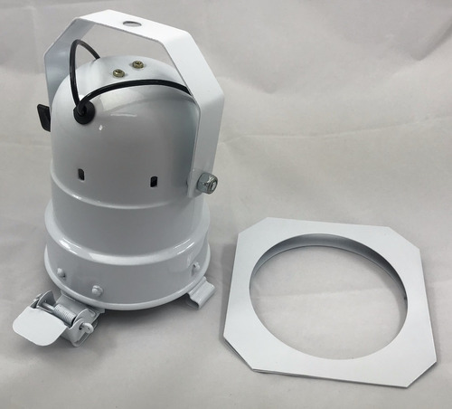 Canhão Refletor Par 30 Branco Com Porta-gelatina Soquete E27