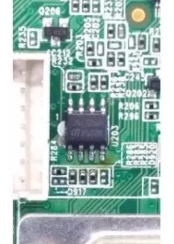 Imagem 3 de 4 de Memoria Eprom Tv Philco Ph24a Gravada U203 Cadeado