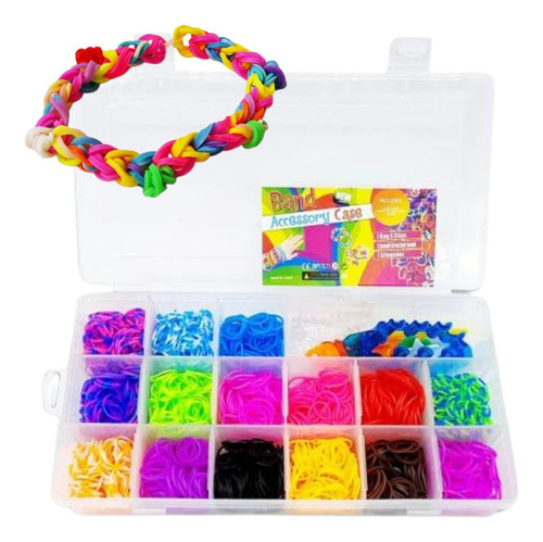 Set De Gomitas Para Armar Pulseras Juguetes Para Niños Niñas