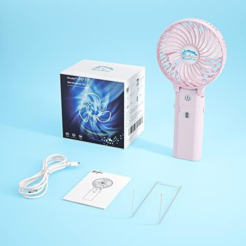 Handfan Ventilador De Mano Recargable De 5200 Mah, De Mano 5