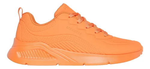 Skechers memory foam hombre naranja new arrivals