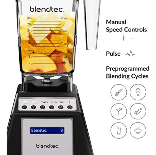 Blendtec Total Blender Classic - Incluye Jarra Fourside (75
