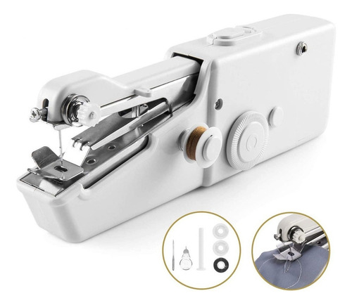 Mini Máquina Coser Eléctrica Mano Inalámbrica Portatil