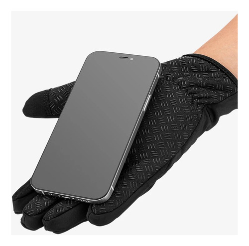 Guantes Largos Rockbros Invierno Ciclismo Con Reflectivos Negro Xl