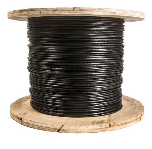 Imagem 1 de 3 de Cabo Ftp Blindado Cat-5 Preto Bob 300 Mts 100% Cobre Homolo