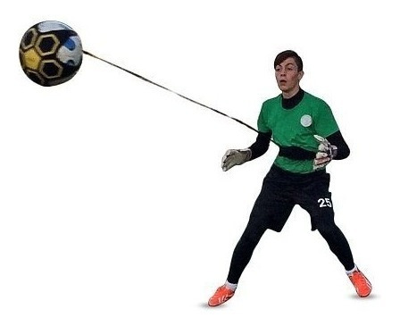 Imagen 6 de 6 de Solokick Soccer Trainer - Fútbol Y Fútbol Kick And Throw Tra