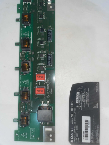 Placa Inverter Sony Kdl-40bx425 Vit71880.10