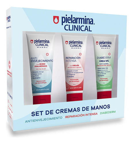 Tripack Cremas De Manos Pielarmina Clinical