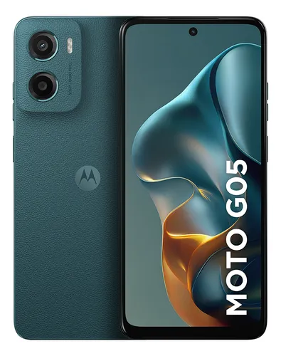 Smartphone Motorola Moto G05 - 256gb 12gb (4gb Ram + 8gb Ram Boost) E Camera 50mp Com Ai Bateria De 5200 Mah Tela 6.7 Com Superbrilho - Verde