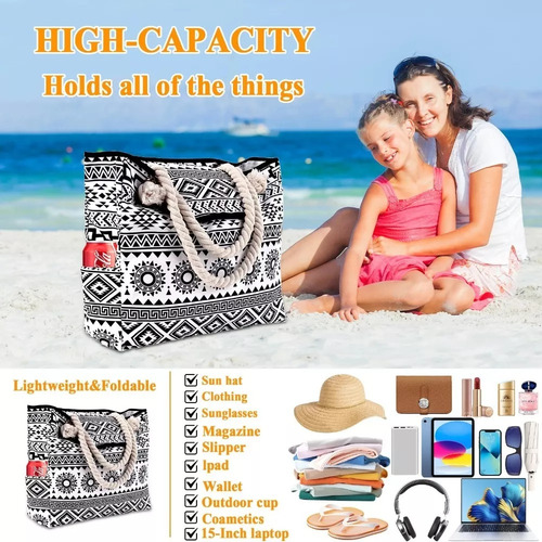 Bolsa De Viaje Playa Tote Bag Grande Impermeable Gym Alberca