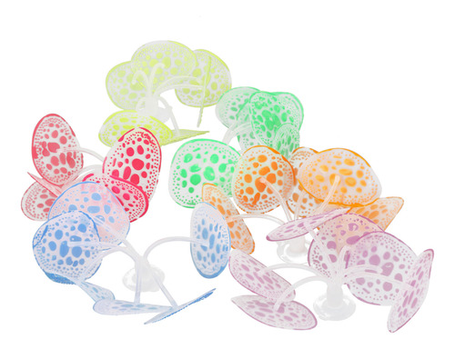 Decoraciones De Acuario De Coral Para Peceras De Silicona Ar