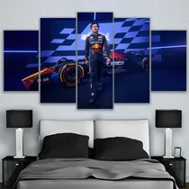 Comprar 5 Cuadros Decorativos Checo Perez 2024 Formula 1 150x84cm
