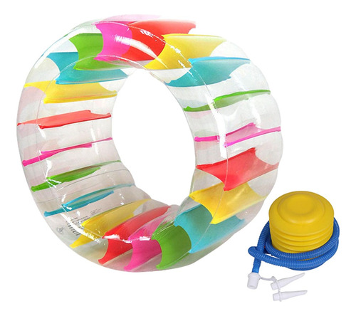 Rueda Inflable Para El Agua, Flotador Colorido 165cmx80cm
