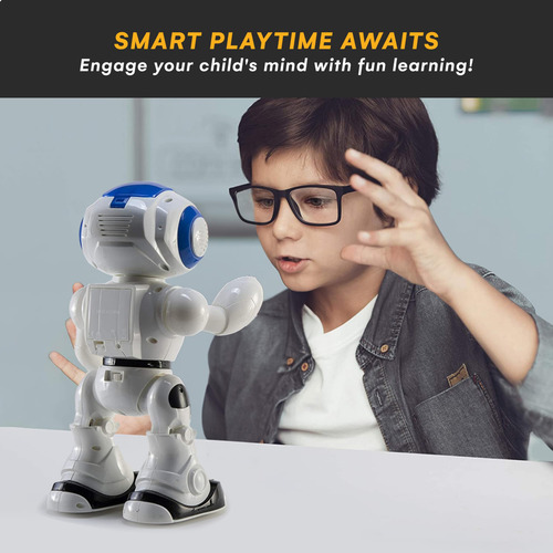 Robot Led Programable Rc Robot Interactivo De 12 Pulgadas De