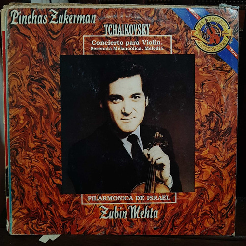 Vinilo Pinchas Zukerman Violin Filarm Israel Tchaicovsky Cl2