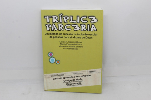 Livro Tríplice Parceria C74372
