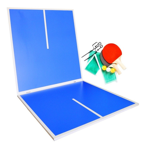 Imagen 1 de 4 de Tapa Ping Pong Plegable Sola P/ Metegol Tejo +paletas Pelota