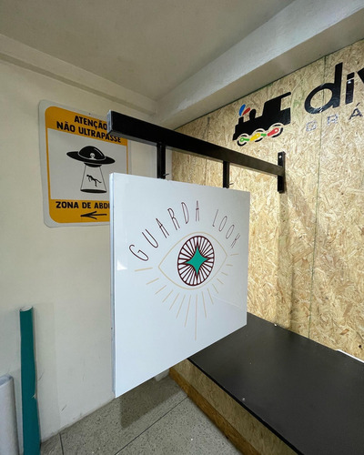 Placa Acm Lateral, Dupla Face, 50x70cm Com Sua Logo