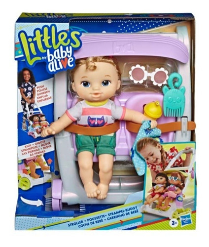 Baby Alive Coche De Bebé Little Ana