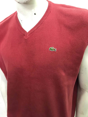 Chaleco De Hilo Lacoste Retro