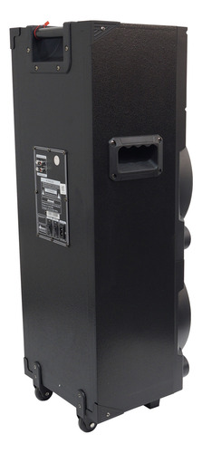 Caixa Som Amplificada Bluetooth 1100w Rms Usb 2 Microfone