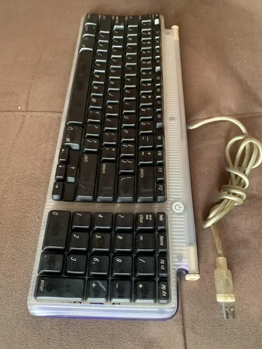 Teclado Keyboard Apple M2452 De 1998 Raro Vintage Lindo | MercadoLivre