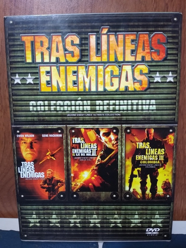 Tras Líneas Enemigas Colección Definitiva Dvd 3 Películas 