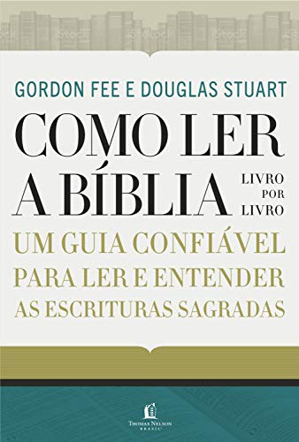 Libro Como Ler A Bíblia Livro Por Livro De Gordon D. Fee Tho