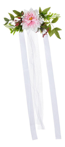Decoraciones Florales Para Respaldo De Silla De Rosa