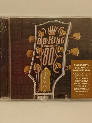 B.b King & Friends 80 Cd Nuevo 