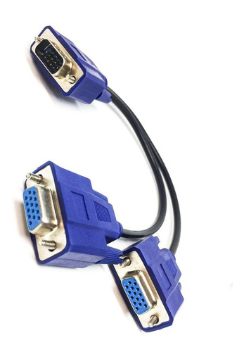 Imagem 2 de 2 de Cabo Adaptador Divisor Y Vga
