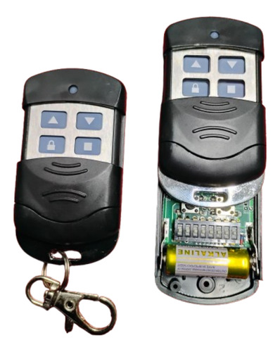 2 Controle Remoto Porta Aço (compativel) Mega, Atron, Zatek