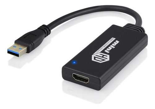 Convertidor Usb 3.0 A Hdmi Hd Video 1080p  Salida De Audio