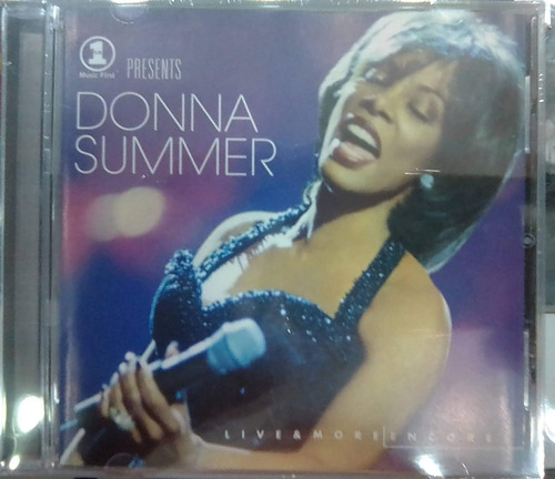 Donna Summer Live & More Encore Cd Original Nuevo Qqd.