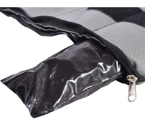 Imagen 5 de 6 de Tobillera Con Peso 3 Kg Sol Gym Rerforzadas Regulables X Par