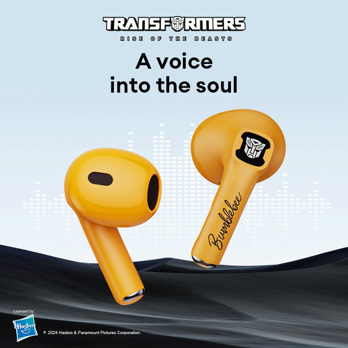 Fone De Ouvido Bluetooth Sem Fio Transformers Tf-t21