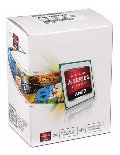 Procesador Amd A4 4000 Dual Core 3.2 Ghz Max Fm2