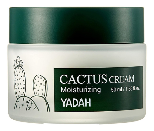Yadah Crema De Cactus 1.69 Fl.oz.  Hidratante Facial Que Fo