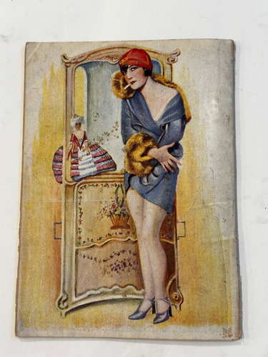 Revista Media Noche. Lote De 5. 1926. Teatro. Humor. Erótica (Usado)