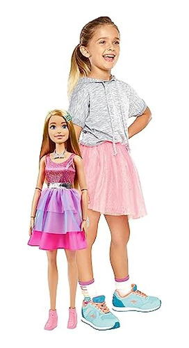Muñeca Barbie Grande Juguete Accesorios P Niñas Barbie ;o