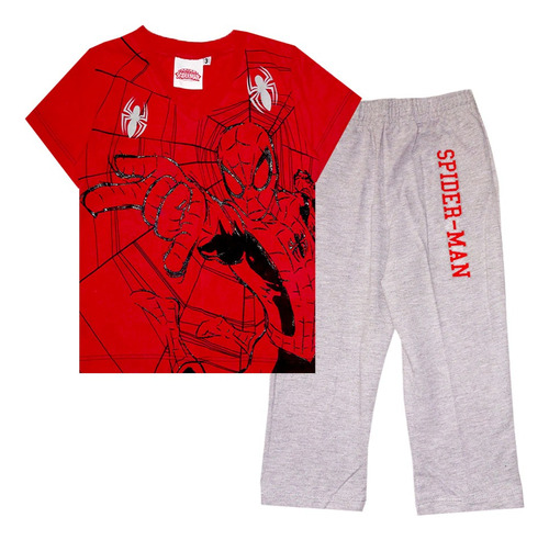 Pijama Bebé Conjunto Pantalon Y Playera Spider-man