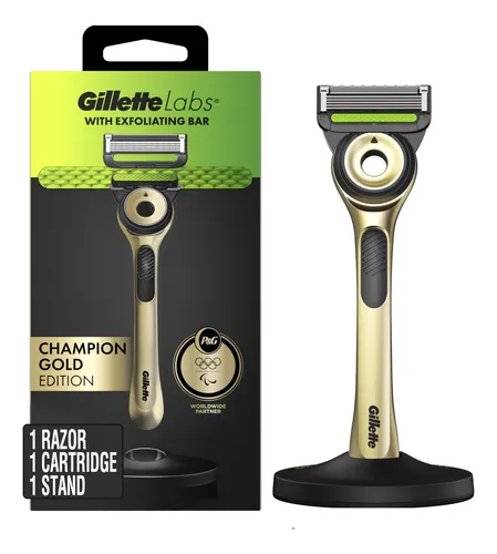 comprar Razor Gillettelabs Champion Gold Edition Con Barra Exfoliant