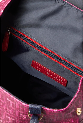 Tommy Hilfiger Kennedy Ii Mochila Con Solapa Monograma Talla