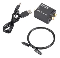 Comprar Convertidor Audio Óptico Digital A Rca Analogico + Cable