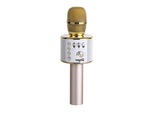 Nisuta Micrófono Con Parlante Karaoke Bluetooth Ns-micka