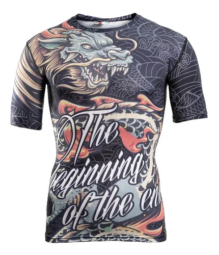 comprar Remera Lycra Protección Mma Jiu Jitsu Nogi Bjj Importada